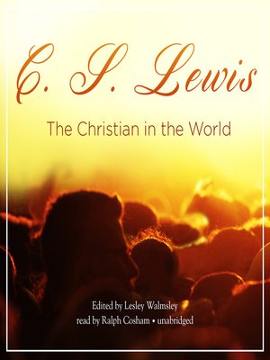 cover image of The Christian in the World